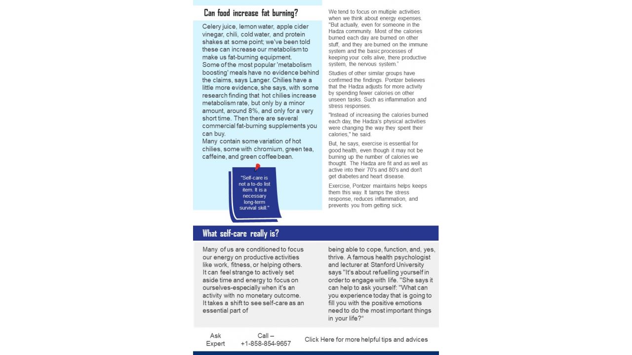 Well Being And Safety Newslette PDF Document PPT Template